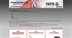 Desktop Screenshot of narzedzia-yato.pl